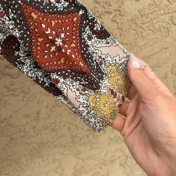 Cleobella bohemian long sleeved wrap blouse tunic, women's medium - Picture 2 of 7